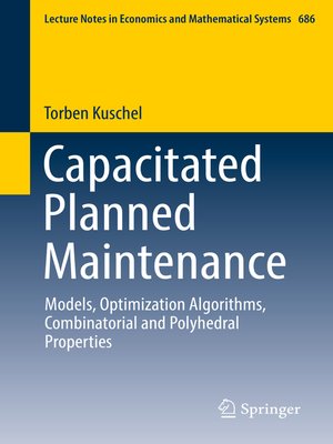 cover image of Capacitated Planned Maintenance